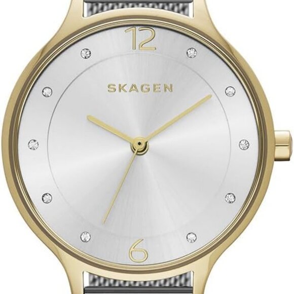 Skagen Anita Women's Watch with Stainless Steel Mesh Bracelet